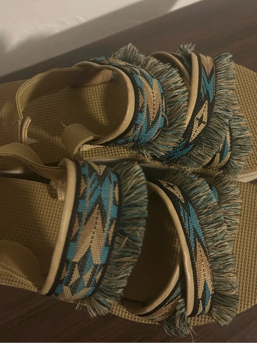 Teva Flatform Ceres Sandals Double Diamond